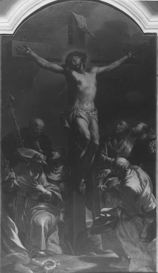 Cristo crocifisso - chiesa di san Francesco, Staffolo, Ancona